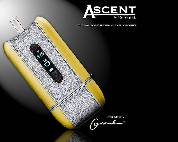 Diamond Ascent, un vaporizador de lujo