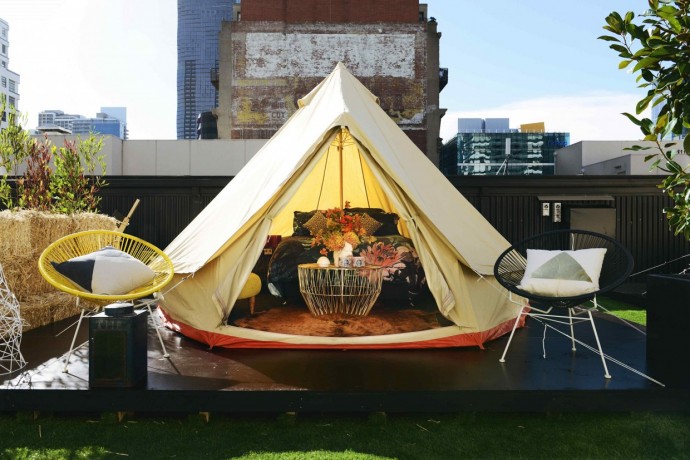 Glamping, un concepto único de hotel de lujo