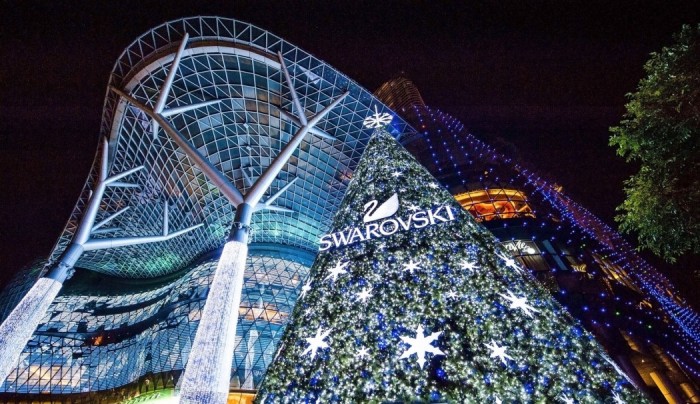 El árbol de navidad de Swarovski