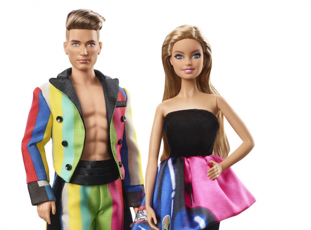 Moschino, Barbie y Ken
