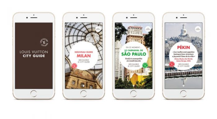 App City Guide de Louis Vuitton