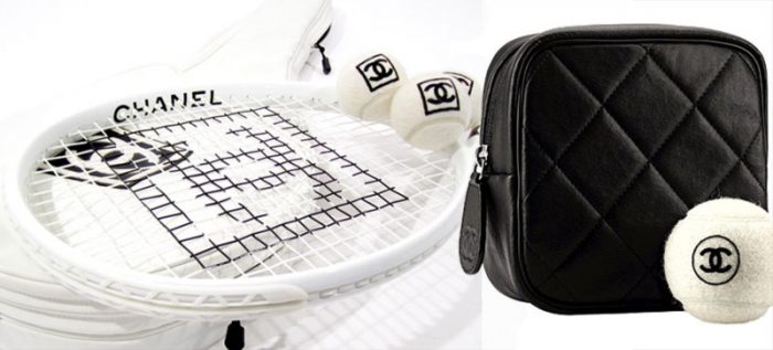 Pelotas de tenis de Chanel