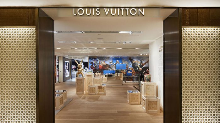 POP-UP store permanente de Louis Vuitton, Milán