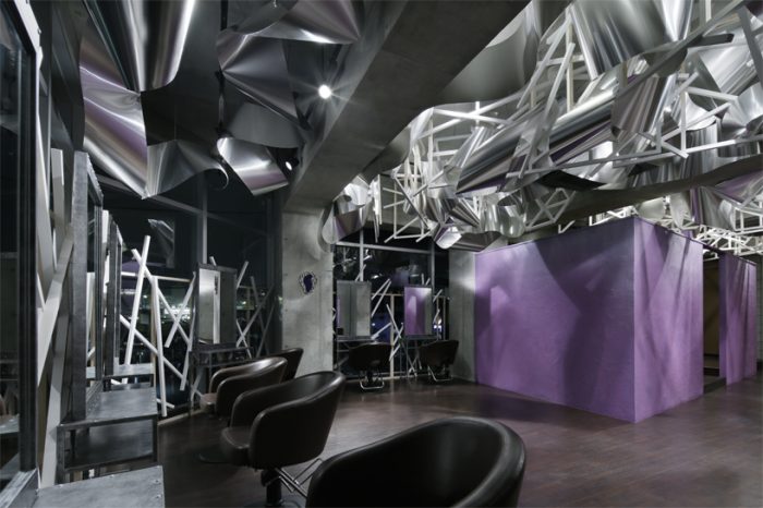 ‘Crystalscape’ salón de belleza, Tokio