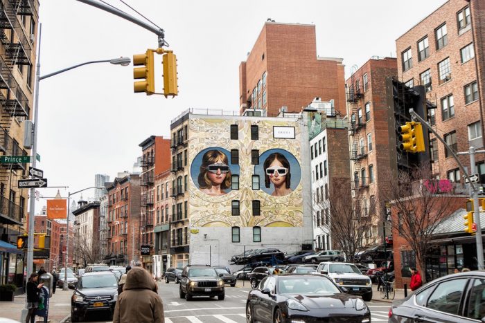 Gucci ‘Art Walls’ en NY & Milán