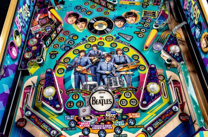 Edición limitada pinball de los Beatles