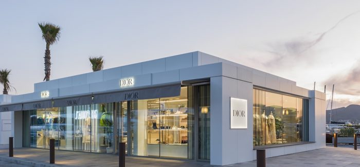 Dior pop up store en Ibiza