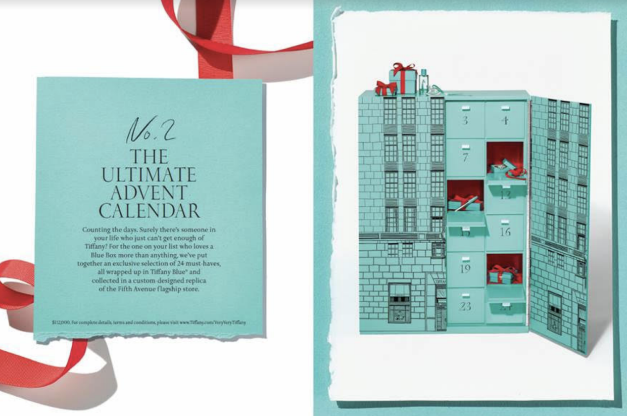 Calendario de Adviento TiffanyLuxury Retail