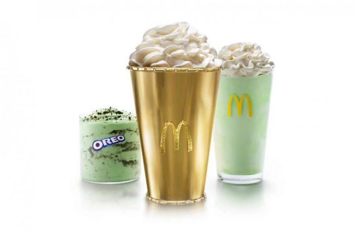 McDonald’s Golden Shamrock Shake