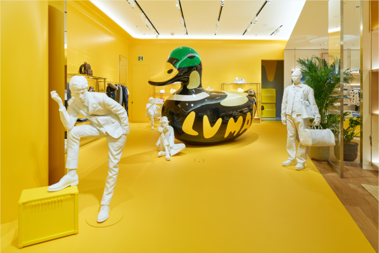 Louis Vuitton men's storeLuxury Retail