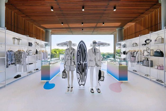 El pop-up más espectacular de Fendi