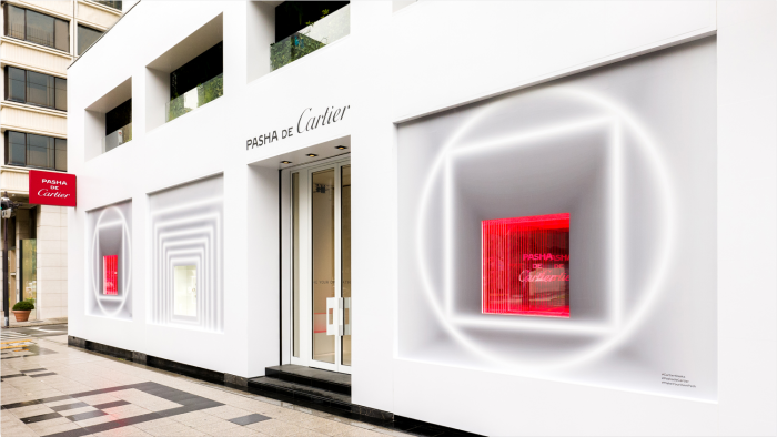 «Pasha de Cartier» pop-up store