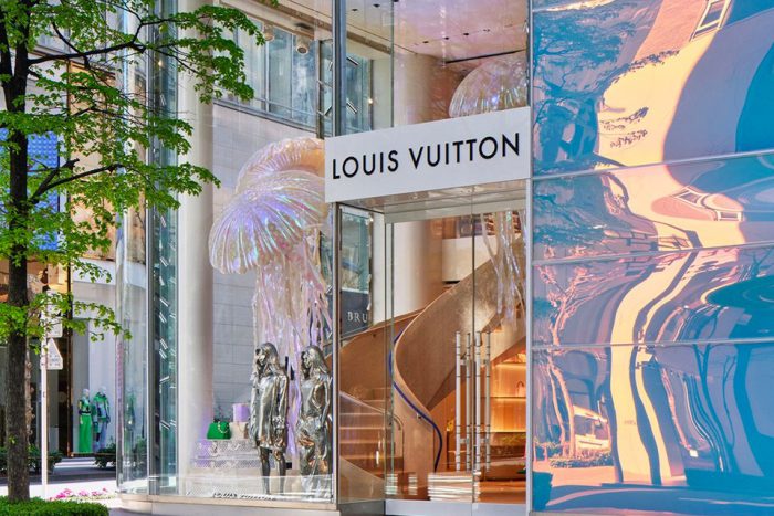 Louis Vuitton flagship Ginza
