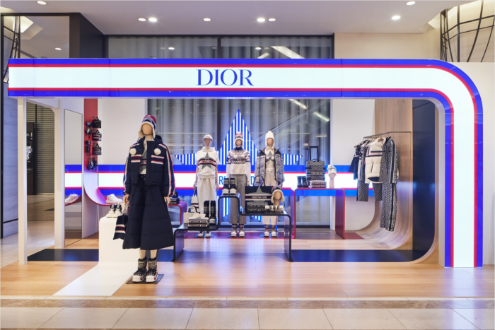 #DiorAlps pop-up en todo el mundo