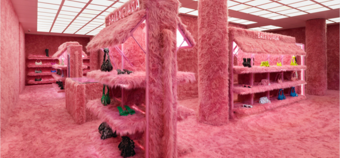 El nuevo pop-up store «peludo» de Balenciaga