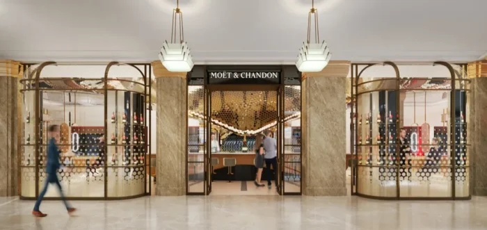 Nueva apertura de Moët & Chandon en Harrods, Knightbridge