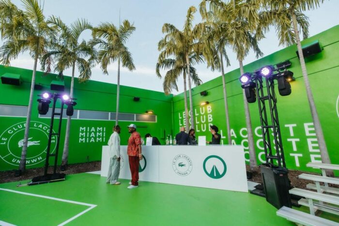 ‘Le Club Lacoste’ Miami Open 2023 Pop-Up Store