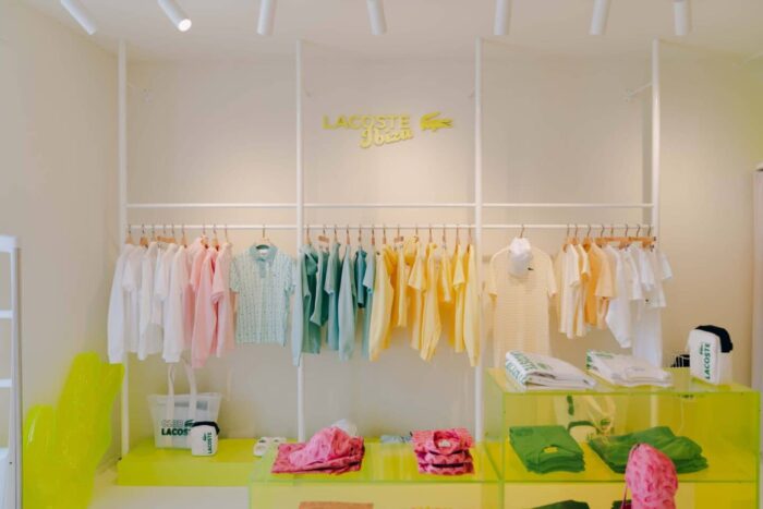 Lacoste Ibiza pop up store veraniega