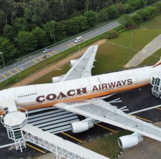 Coach Airways pop-up store