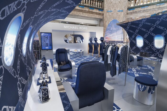 Michael Kors pop-up store Galeries Lafayette