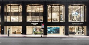 Aston Martin showroom New York