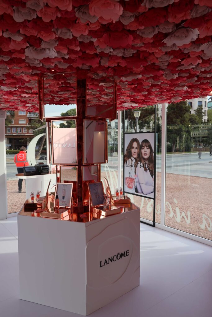 "Maison Lancôme" pop up inmersiva en Madrid