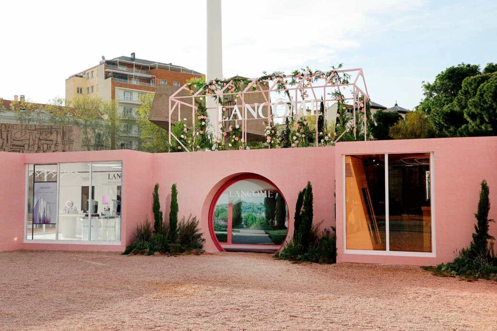 "Maison Lancôme" pop up inmersiva en Madrid