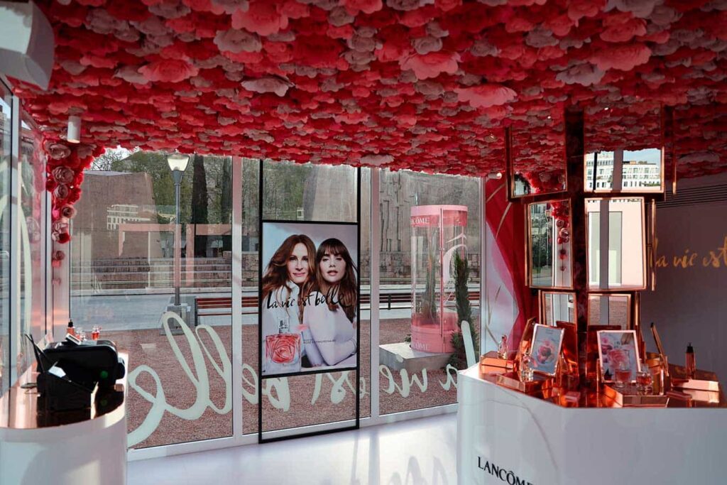 "Maison Lancôme" pop up inmersiva en Madrid