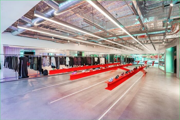 Adidas store x Checkland Kindleysides