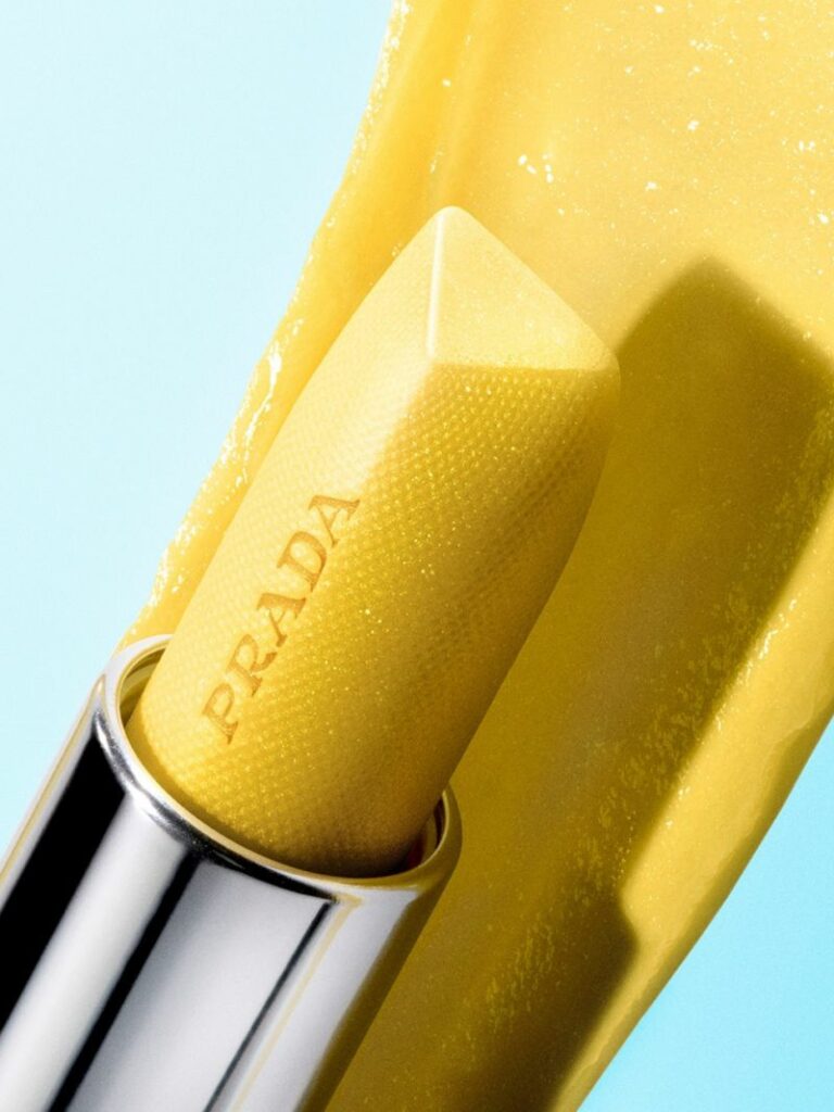 Close-up del bálsamo amarillo.